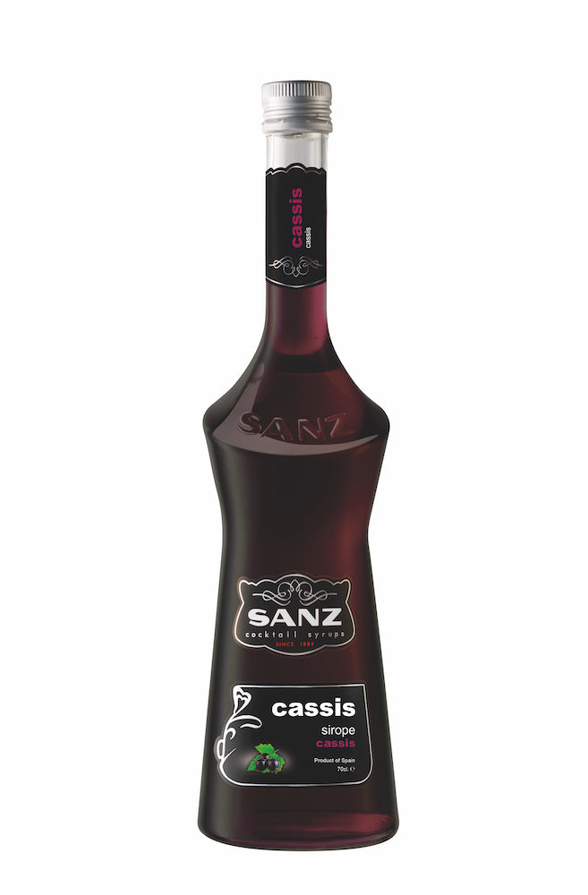 Sanz Cassis Cocktail Syrup (70cl)